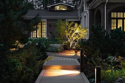 Готовый сад - обеденная зона